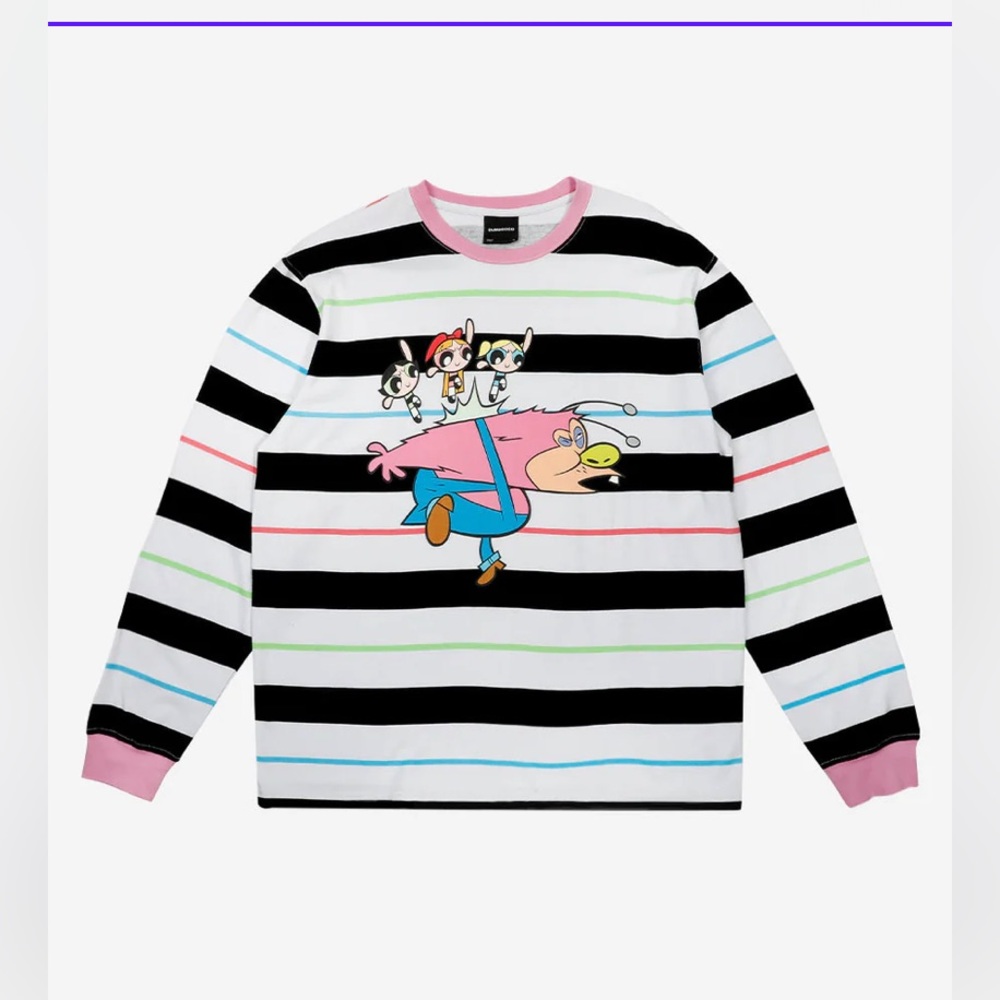Like New DUMBGOOD Powerpuff Girls Fuzzy Lumpkins long sleeve